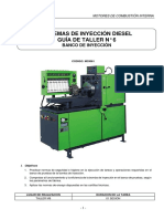 Lab #6 MOTORES DE COMBUSTIÓN 5 C1 2019-1 Banco de Pruebas