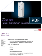 1TPMB04101 ABB MNS RPP Power Distribution To Critical Loads