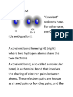 Covalent Bond