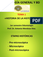 1 - Historia de La Histología