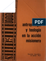 Celam Antropologia y Teologia de La Accion Misionera PDF