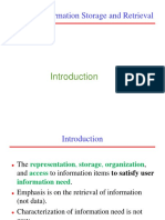 Modern Information Storage and Retrieval