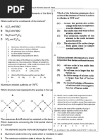 Unit 1 Module 3 Period 3 and Group II Elements Worksheet