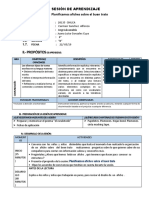 Sesion de Aprendizaje Los Signos de Puntuacion