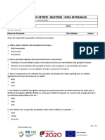 Enunciado Testes-8047 - Eficiência Energética - Generalidades