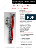 Split Tee Hot Tap Fitting Spec Sheet