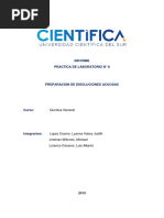 Preparacion de Disoluciones Acuosas - UCSUR