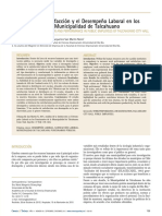 Análisis de La Satisfacción y El Desempeño Laboral en Los Funcionarios de La Municipalidad de Talcahuano