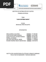 Distribución de Plantas Primera Entrega