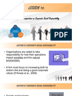 Lesson 10:: History and Perspectives On Corporate Social Responsibility