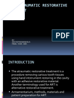 ART - ATRAUMATIC RESTORATIVE TREATMENT Archu