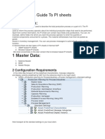 A Beginner's Guide To PI Sheets: 2 Configuration Requirements