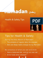 Ramadan Health Safety