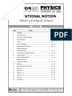 Rotational Motion: Theory and Exercise Booklet