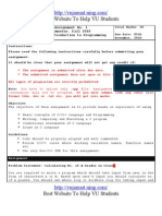 Cs201 Assignment Solution