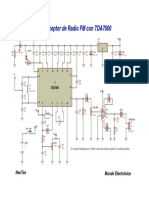 Receptor de Radio FM Con Tda7000: Neoteo Mundo Electrónica