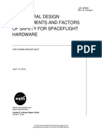 Structural Design Requirements and Factors of Safety For Spaceflight Hardware