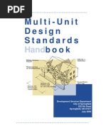 Multi-Unit Design Standards Book