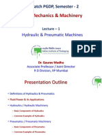 Fluid Mechanics & Machinery - Lecture 1