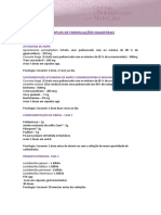 Exemplos de Formulas - Associacao