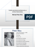 Teoría Macrosociológica de La Estructura Social