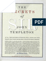 The Secrets of Sir John Templeton