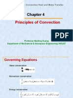 Principles of Convection: MECH5320 - Convective Heat and Mass Transfer