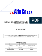 Ger-Man-001 Manual Integrado de Gestión Hseq