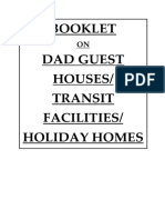 Booklet On DAD Guest House - Transit Facilities PDF