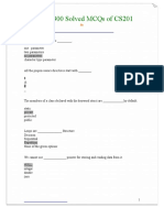 300 Mcqs Cs201 World File