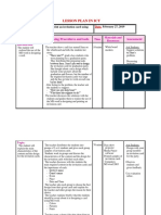 Lesson Plan ICT