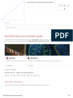 AutoCAD Keyboard Commands & Shortcuts Guide - Autodesk