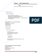 17MCA57 Lab Program