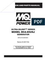 Manual de Partes Generador Dca-85usj