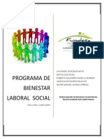 Programa de Bienestar Laboral Social Fundesa AGL