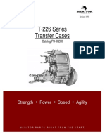 Meritor T 226 Transfer Case Parts Manual