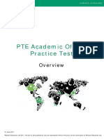 Overview PTE Practice Test PDF