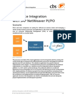 Salesforce Integration With Sap Netweaver Pi/Po: Scenario