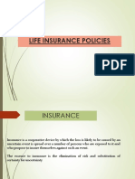 Life Insurance Policies