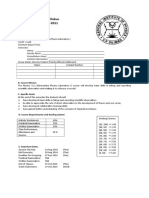 Physics 71.1 Elementary Physics Laborato