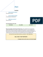 Prepositions & Present Perfect