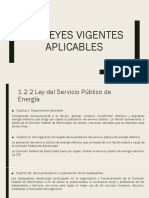 Leyes Vigentes Aplicables