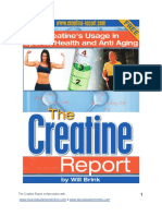 The Creatine Report in Association With: &