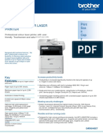 MFC-L8900CDW: Brother All-In-One Colour Laser Printer Print Sca N Cop y Fax