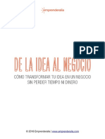 Guia Idea Negocio