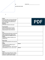 2.short Story Analysis Worksheet