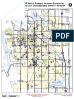 Fort Collins Vehicle Trespass Heat Map