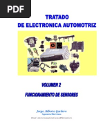 Tratado de Electrónica Automotriz - Funcionamiento de Sensores