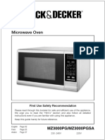 Microwave Oven: First Use Safety Recommendation