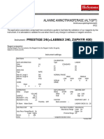 Alanine Aminotransferase (Alt/Gpt) : Instrument